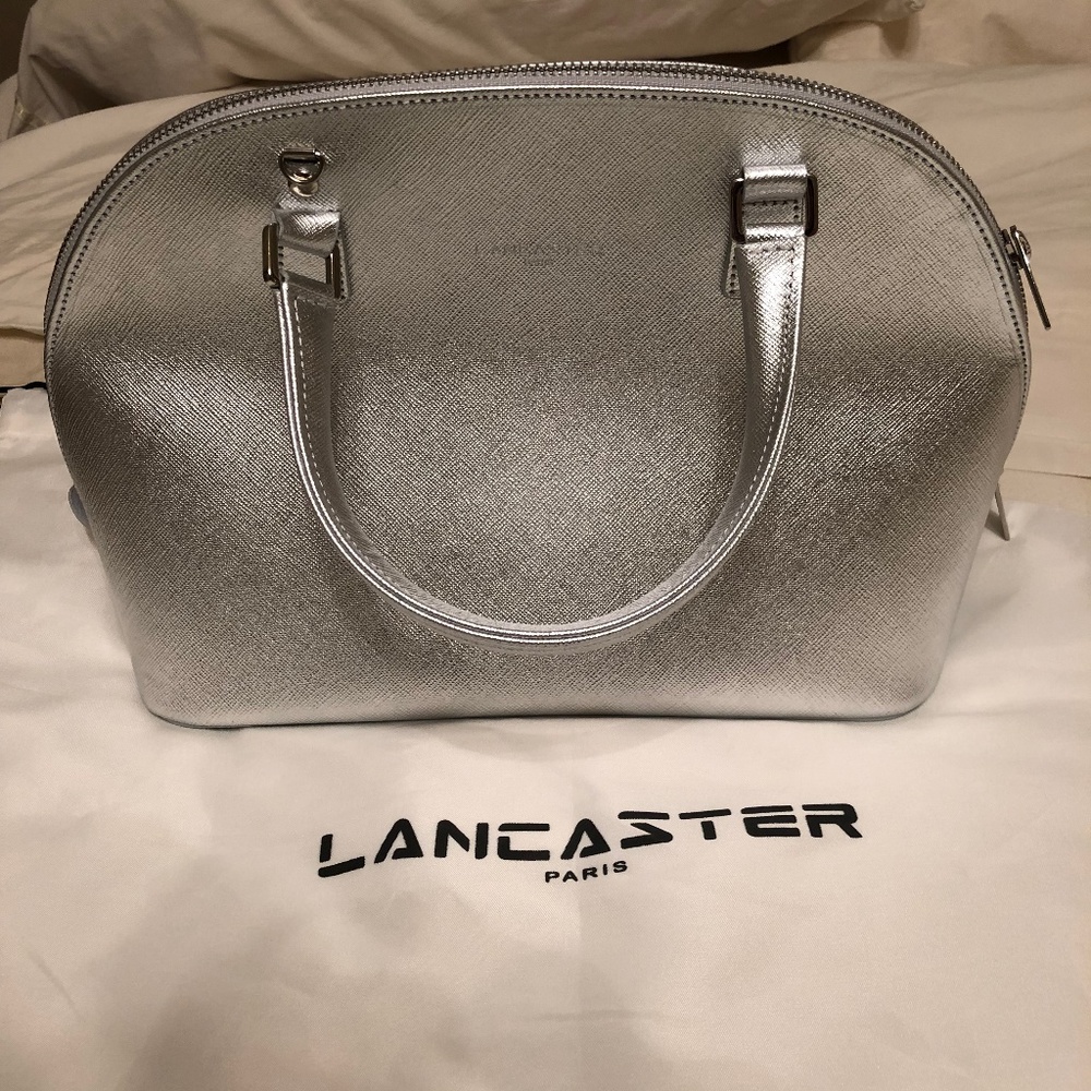LANCASTER PARIS ADÉLE MINI DEMI-LUNE CROSSBODY BAG